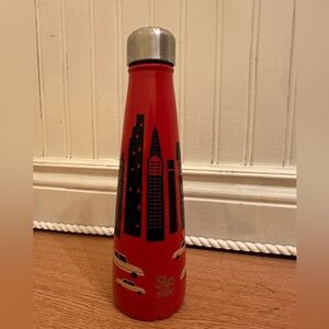 Sip by S’well Red water bottle. Very good used condition. Red with stylized NYC